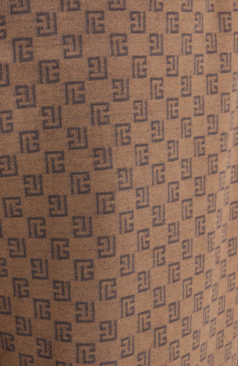 Balmain Mini Monogram Drawstring Pants, Alternate, color,