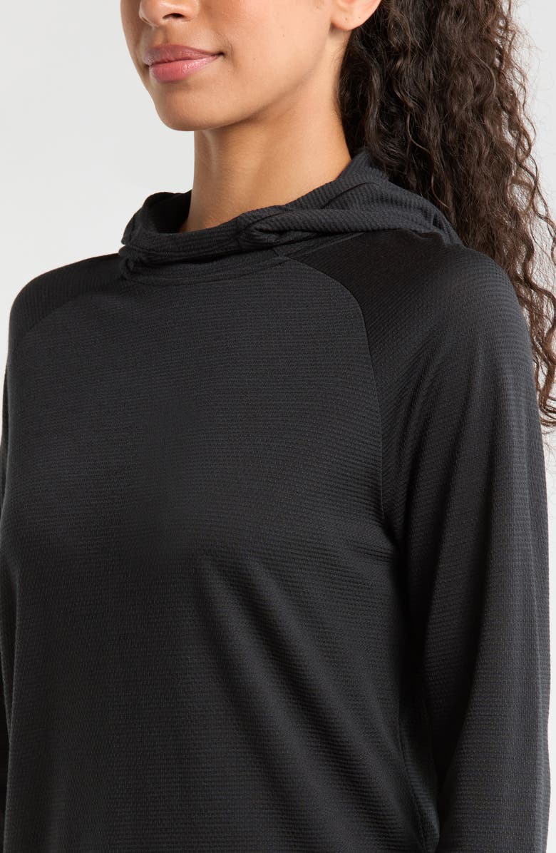 Smartwool Active Mesh Hoodie, Alternate, color, Black