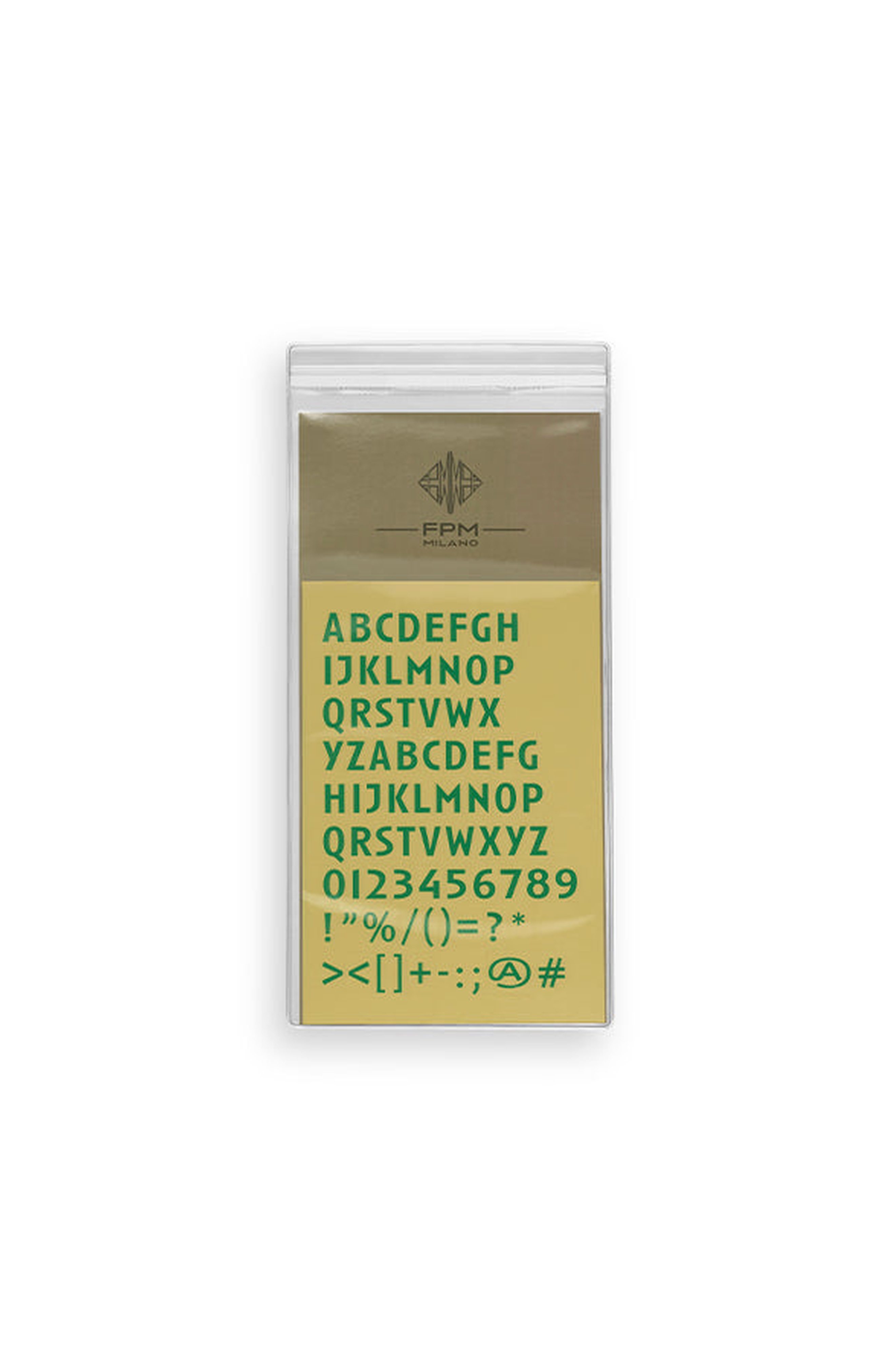 FPM - Fabbrica Pelletterie Milano - US Luggage Sticker Set, Alternate, color, Letters