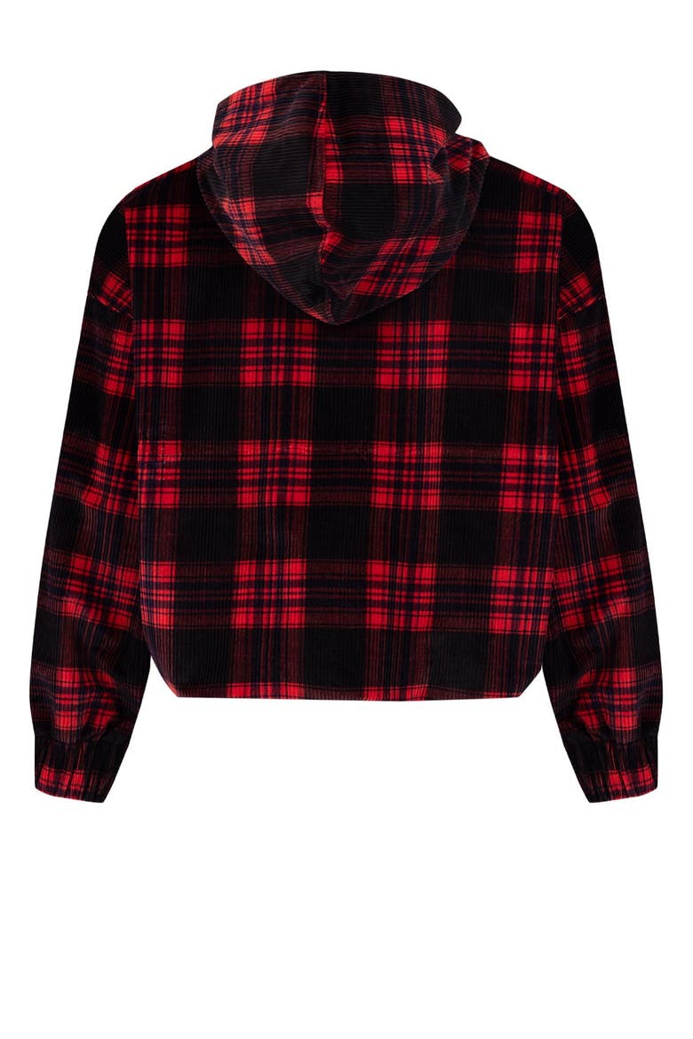 Pure Cotton Your *Itch Plaid Hoody, Alternate, color, Red