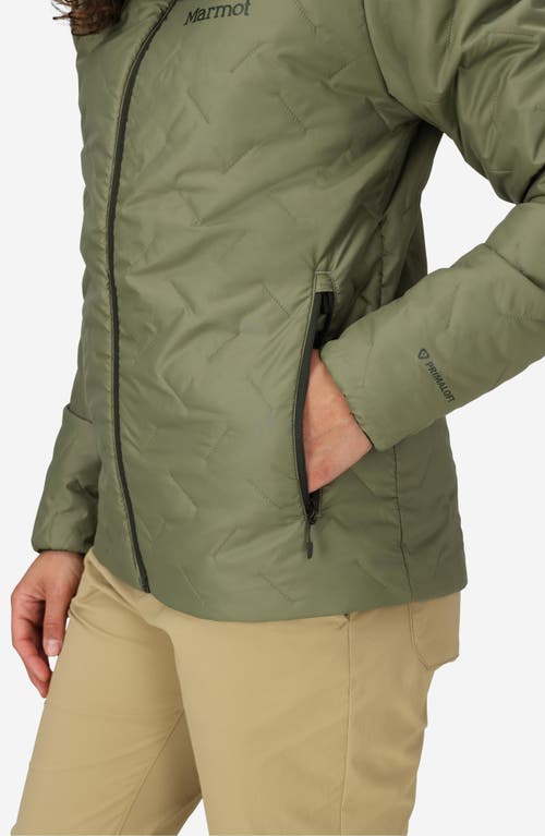 Marmot Monoquilt Hooded Jacket In Brown