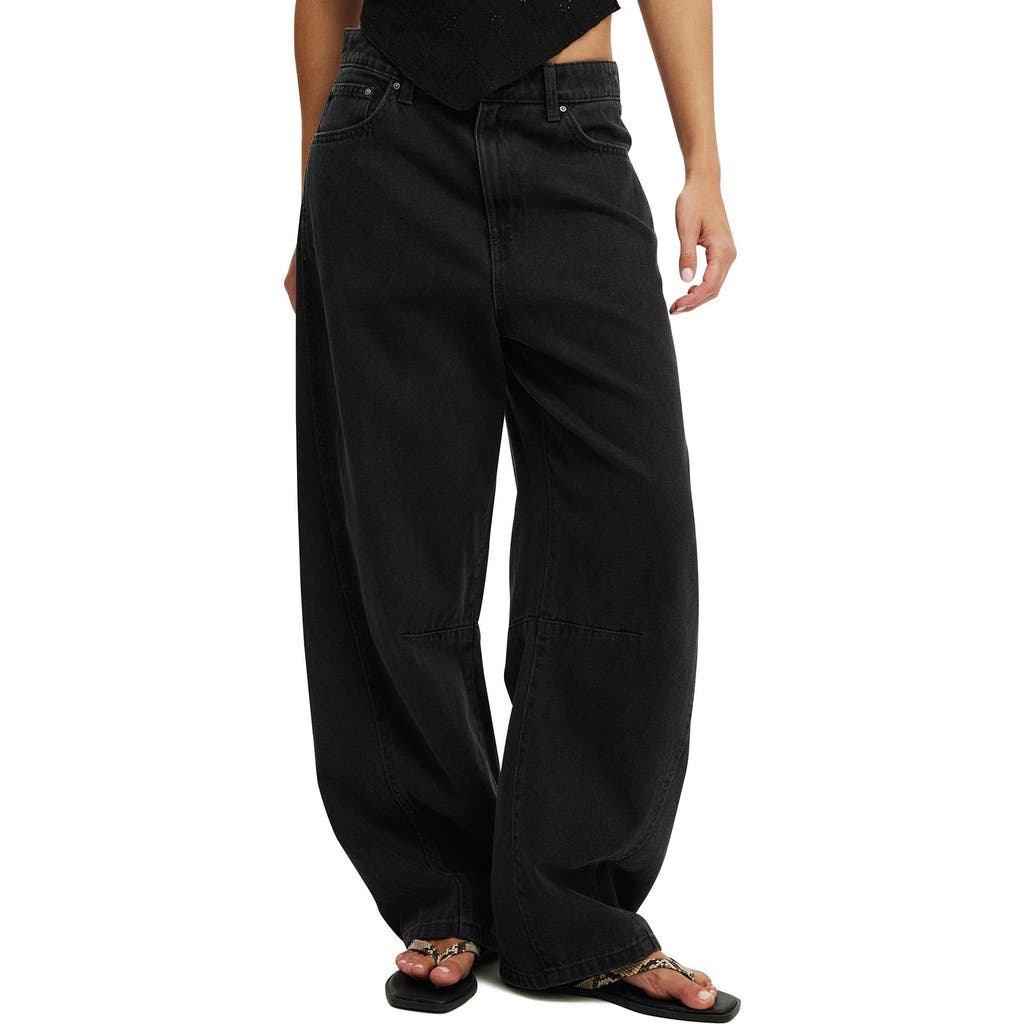 COTTON ON BARREL JEAN