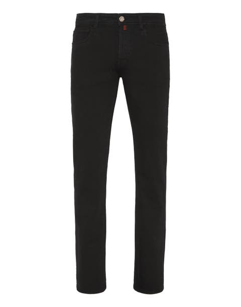 Denim Trousers Super Straight Cut Fit Men