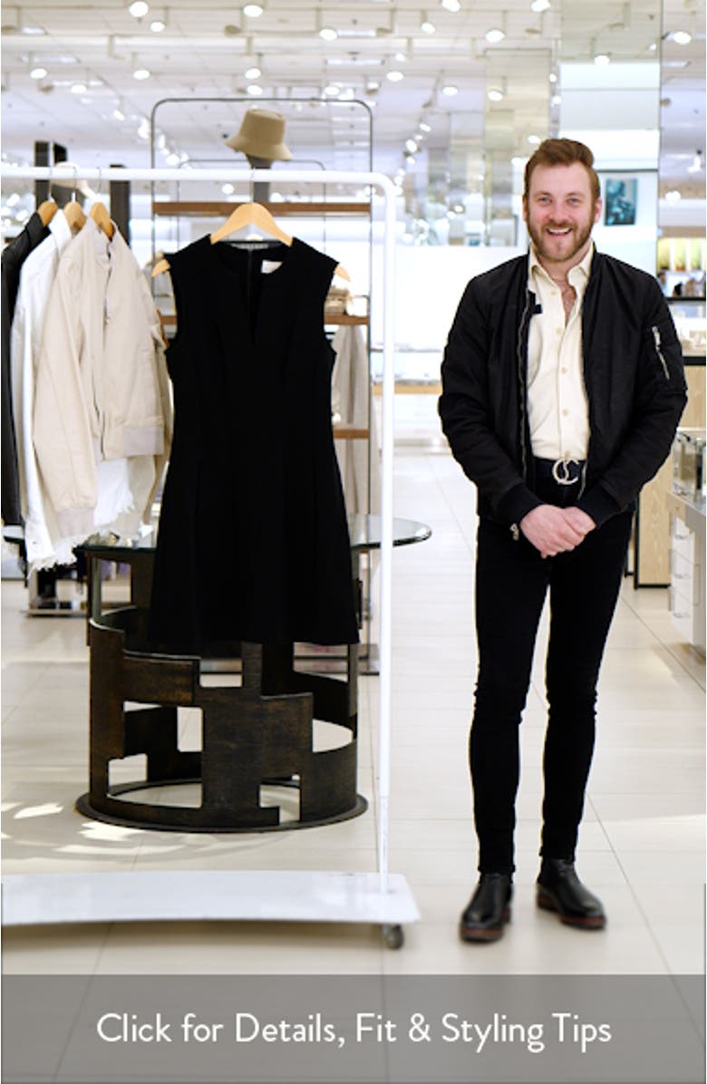 Sleeveless Fit & Flare Minidress, sales video thumbnail