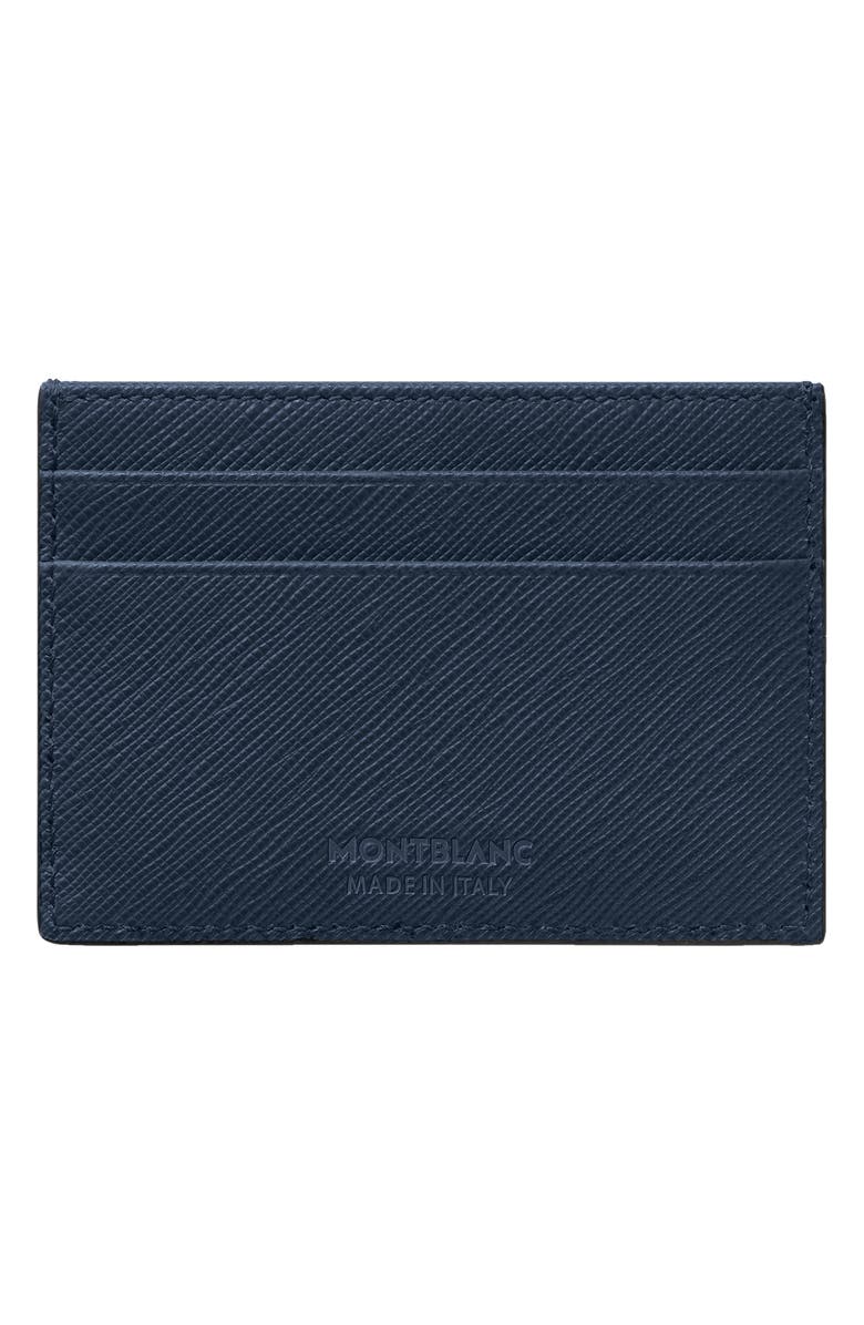 Montblanc Sartorial Leather Card Case, Alternate, color, 