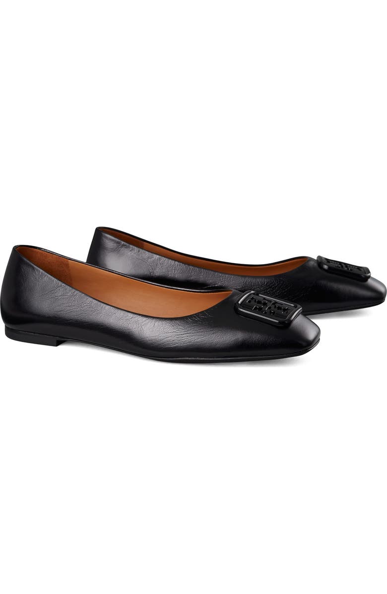 Tory Burch Georgia Square Toe Ballet Flat, Main, color,