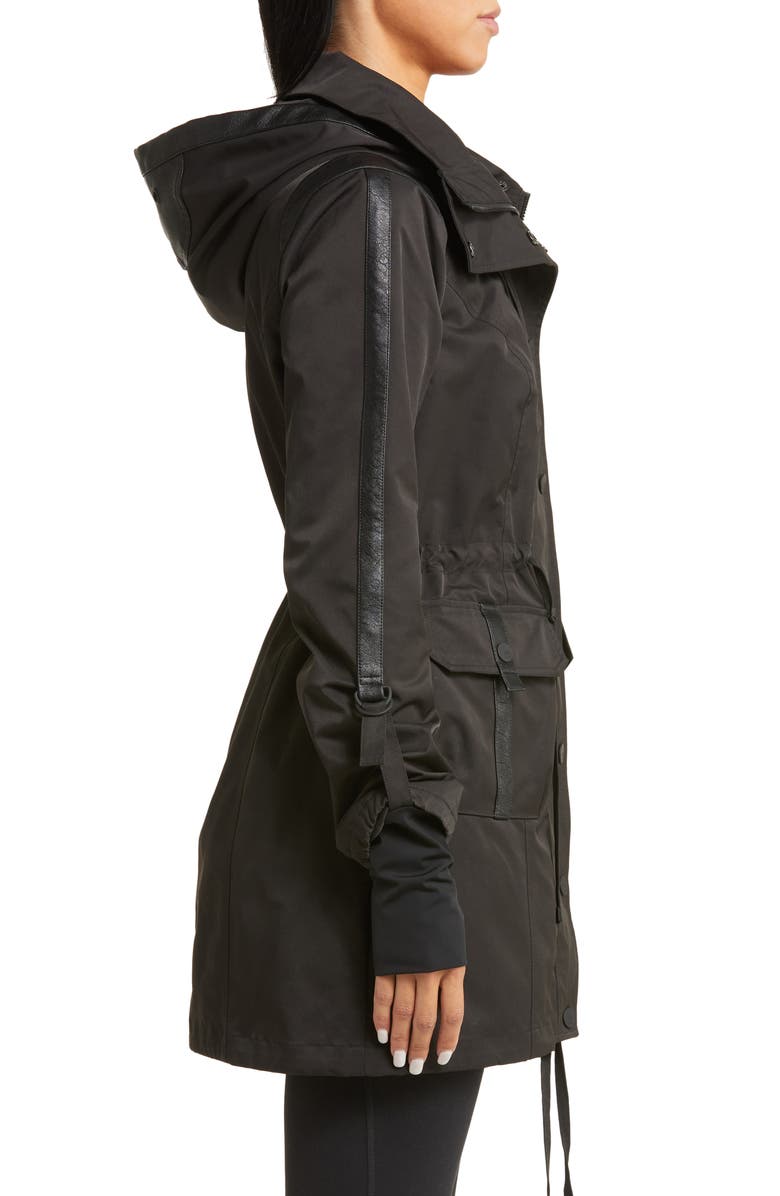 Blanc Noir Hooded Jacket, Alternate, color,