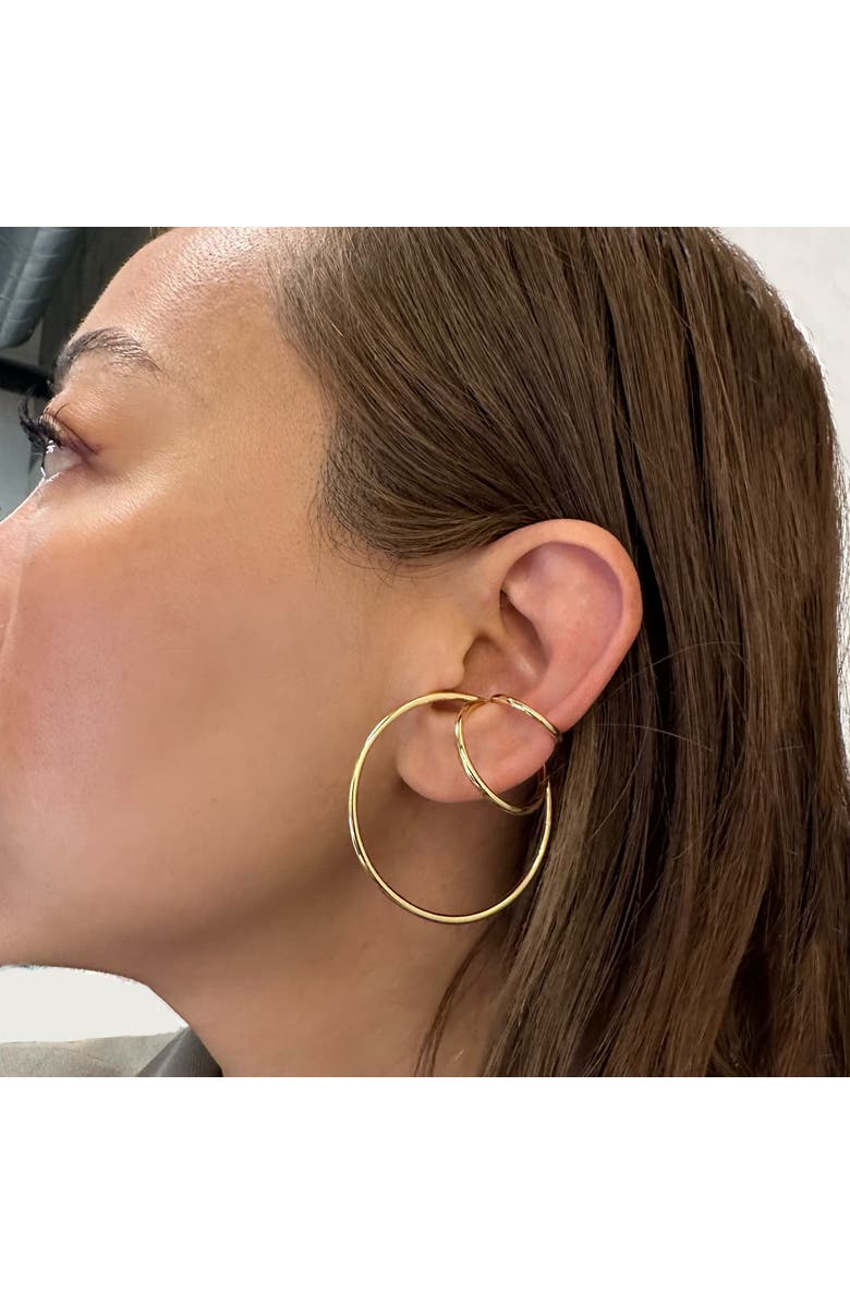 Outofoffice Modern Dome Ear Cuff, Alternate, color, Gold