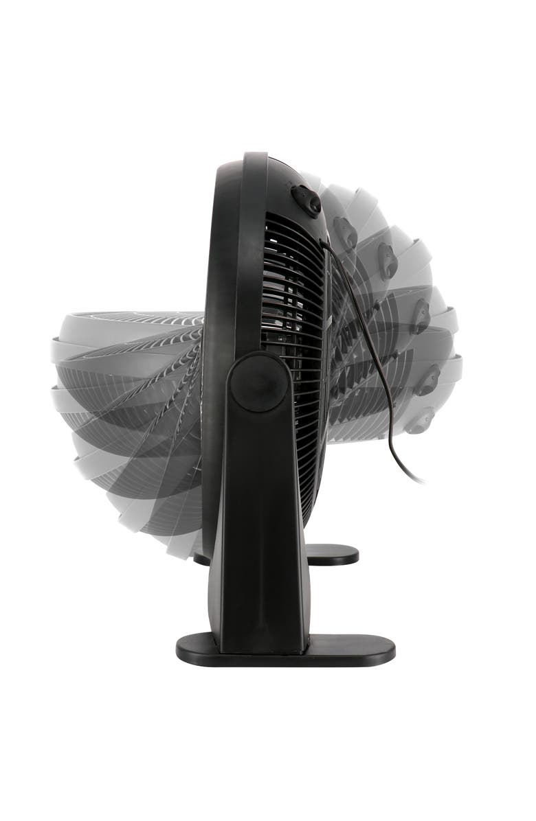 Air Monster 16 Inch Air Circulator 3 Speed Adjustable Angle Floor Fan, Alternate, color, Black