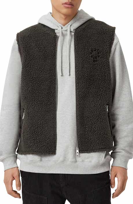 AllSaints Otis Fleece Vest