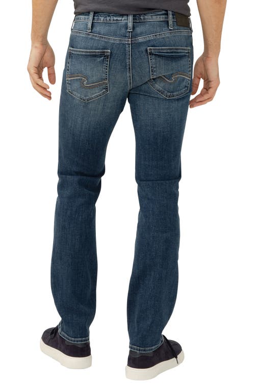 Silver Jeans Co. Allan Slim Straight Leg Jeans In Blue