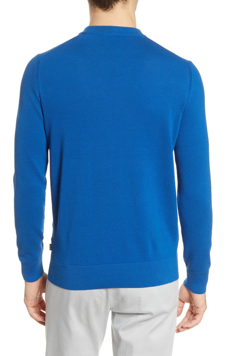 BOSS Ocaio Cotton Crewneck Sweater, Alternate, color, 