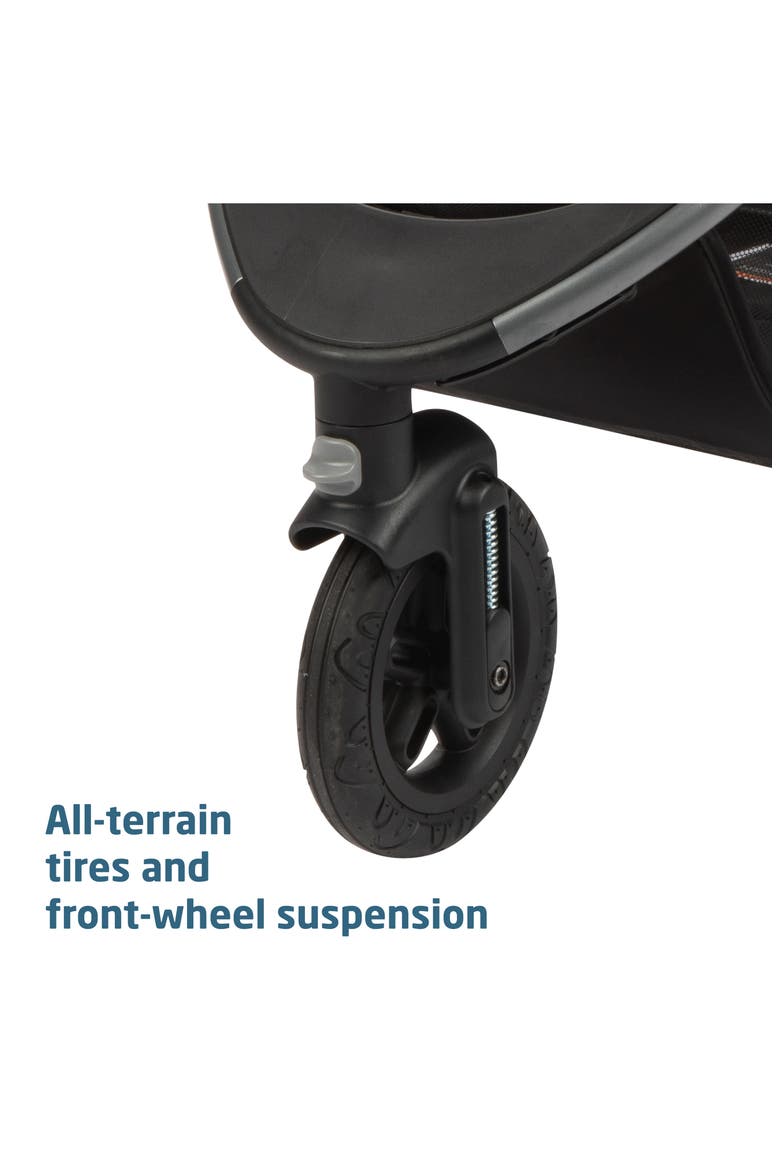 Gia XP Luxe 3-Wheel Stroller & Mico Luxe Infant Car Seat Travel System, Alternate, color, MIDNIGHT MOON