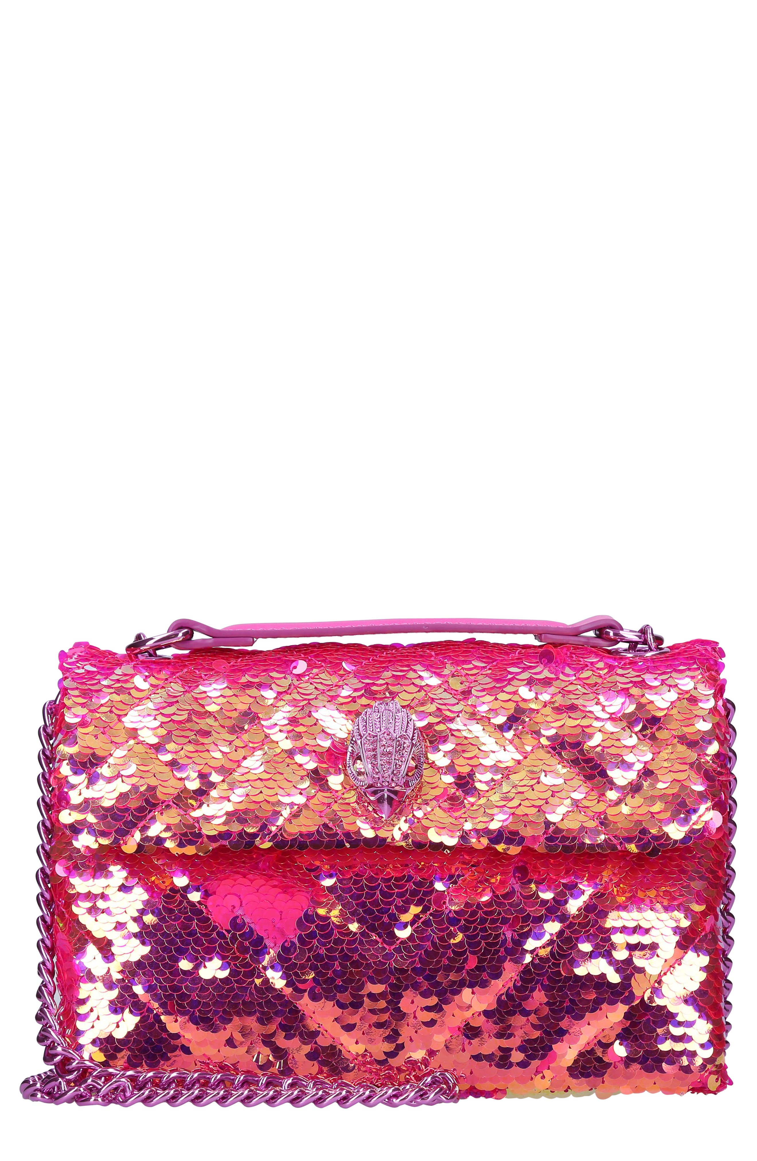 Kurt Geiger London Medium Kensington Sequins Crossbody Bag, Main, color, 