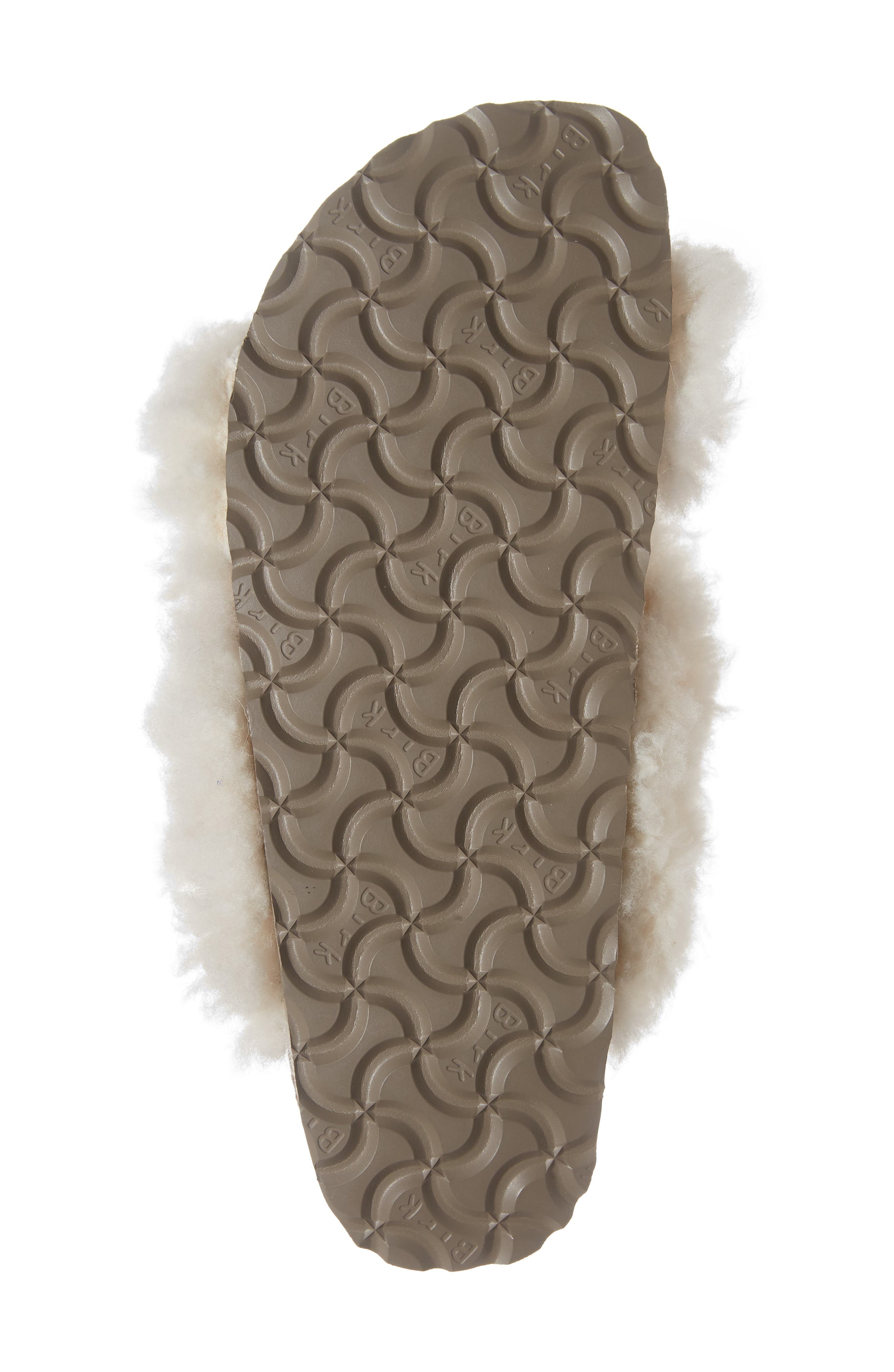 Birkenstock Daytona Genuine Shearling Slide Sandal, Alternate, color, 