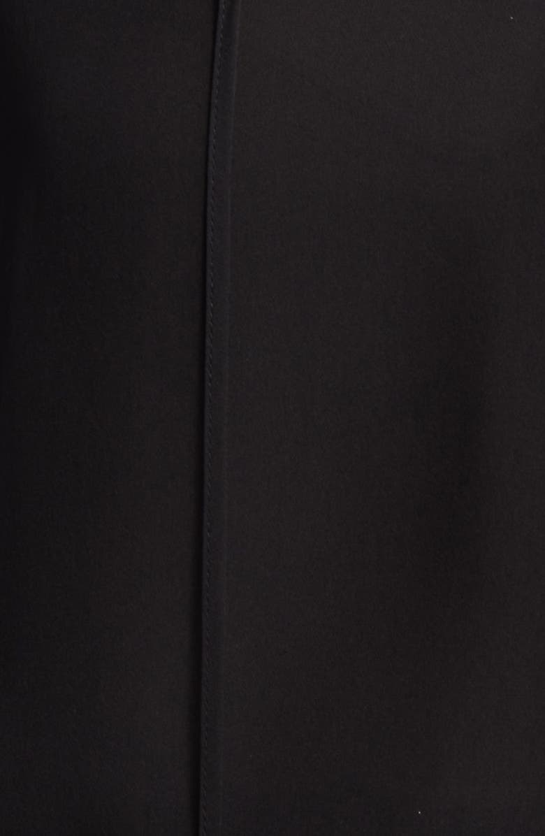 KOBI HALPERIN Jilly Feather Cuff Silk Blouse, Alternate, color, 