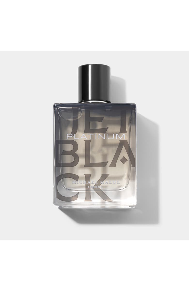 Michael Malul Jet Black Platinum, Main, color, Black/Oxford