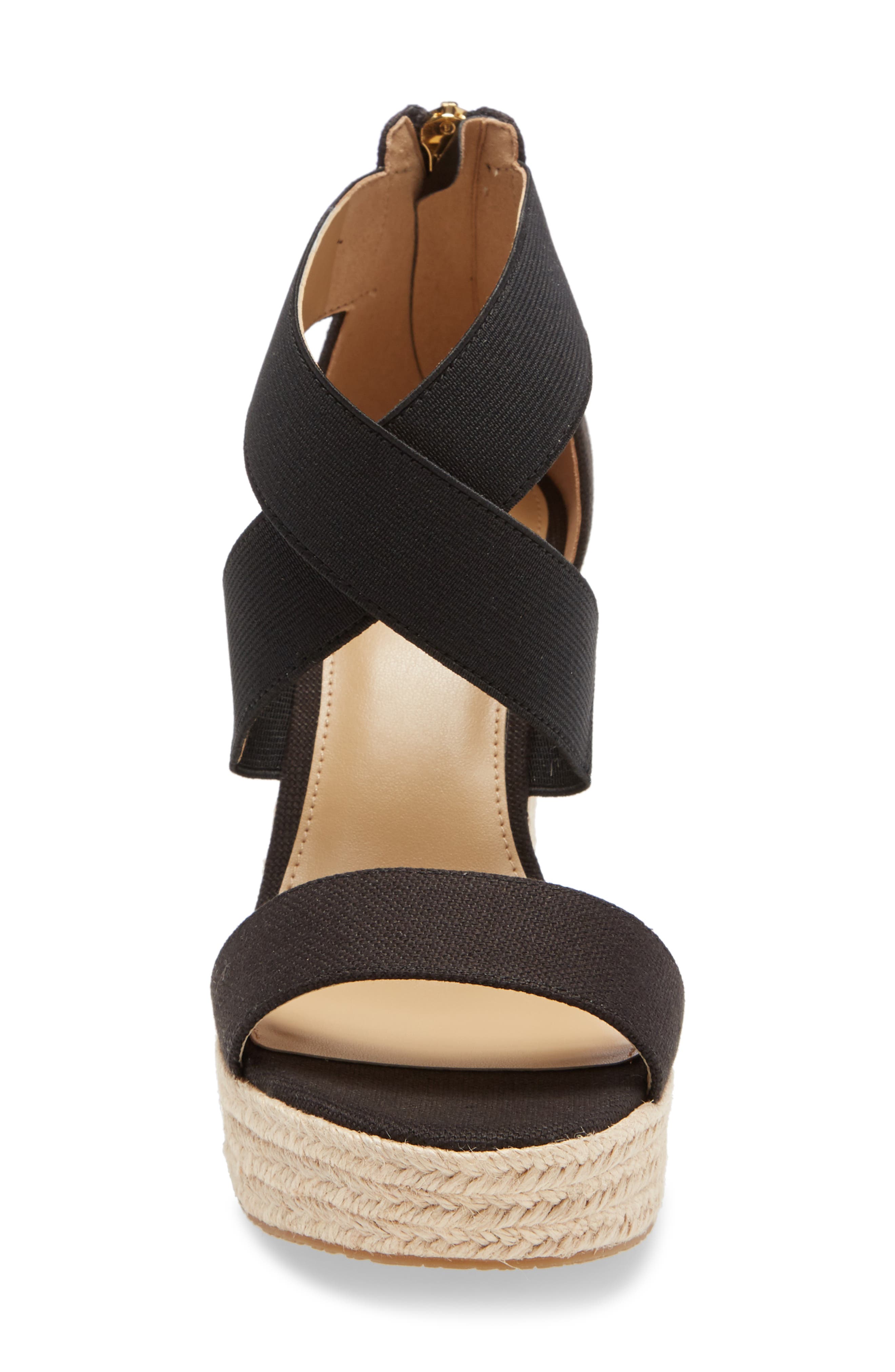 MICHAEL Michael Kors Prue Platform Wedge Sandal, Alternate, color, 