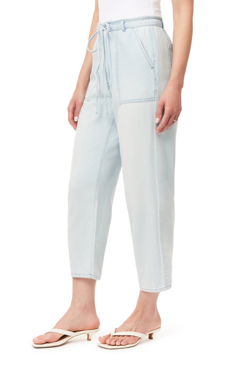 Kensie Drapey Barrel Leg Pants, Alternate, color, Saltwater