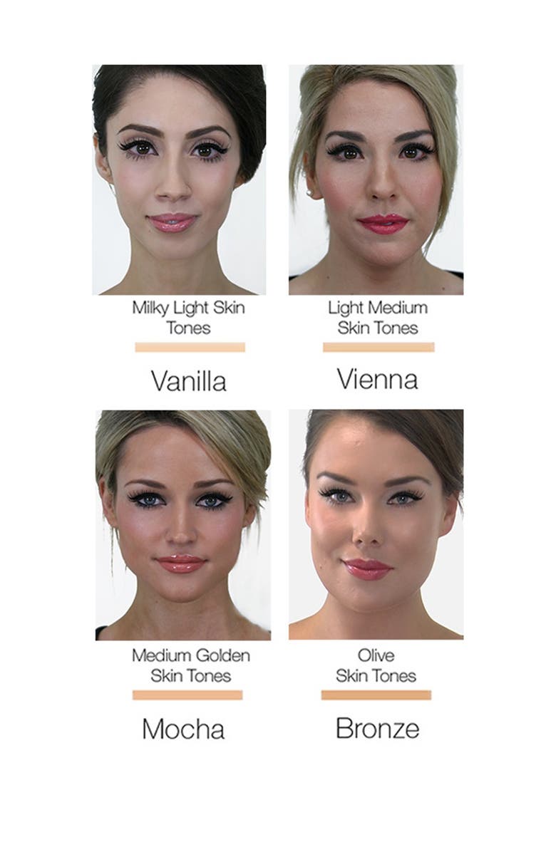 MIRENESSE 10 Collagen Cushion Compact Airbrush Liquid Powder Foundation SPF25PA - Bronze, Alternate, color, 