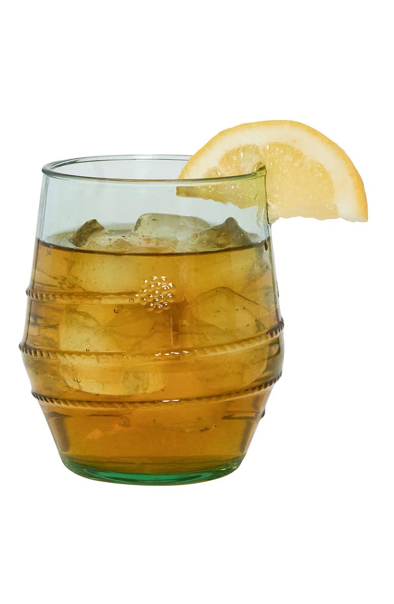 Juliska Amalia Set of 4 Acrylic Tumblers, Alternate, color, Seagrass