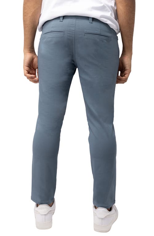 X-ray Xray Hidden Zip Pocket Twill Trousers In Ice Blue