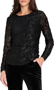 Tahari ASL Burnout Top