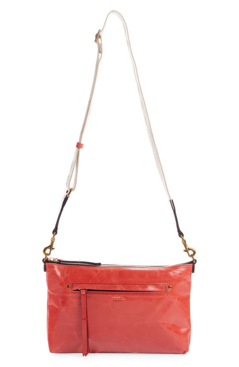 Nessah Wardy Leather Crossbody Bag