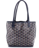 Pre-Owned Goyard Anjou Reversible Tote Coated Canvas Mini