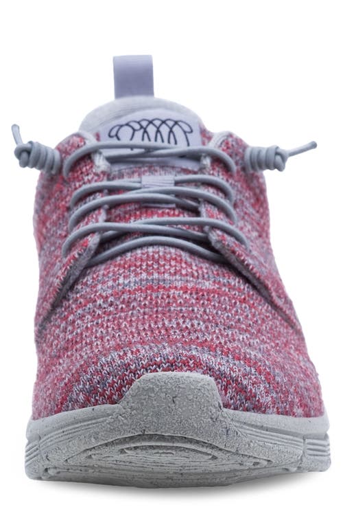 Woolloomooloo Merino Wool Trainer Sneaker In Red Multi