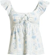 BP. Flutter Sleeve Top