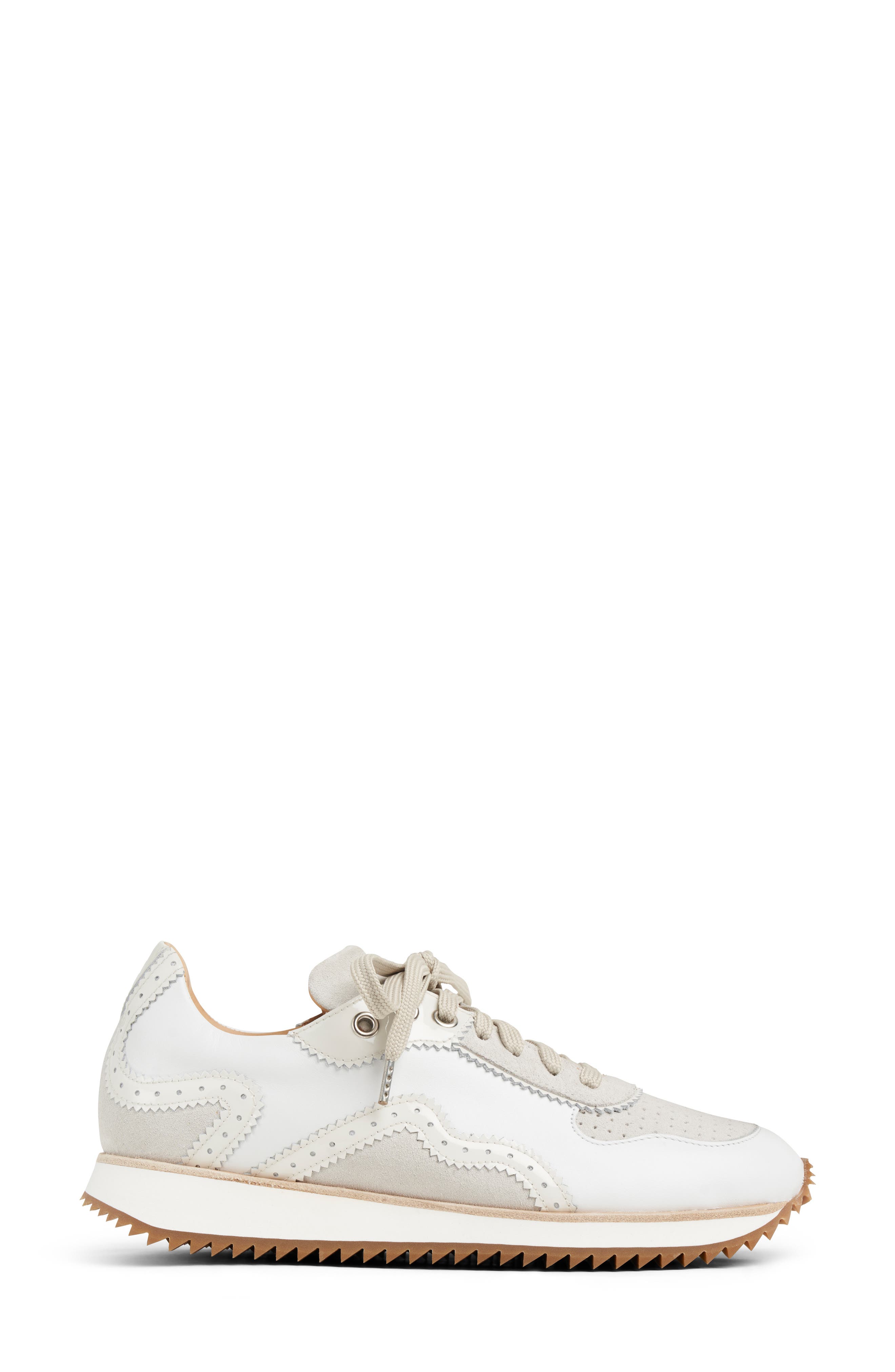 The Office of Angela Scott Remi Sneaker, Alternate, color, Cream