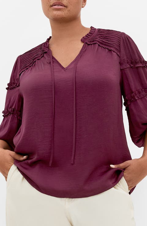 Drama Queen Ruffle Top