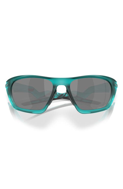Oakley Lateralis 60mm Prizm™ Polarized Rectangular Sunglasses In Matte Arctic Surf