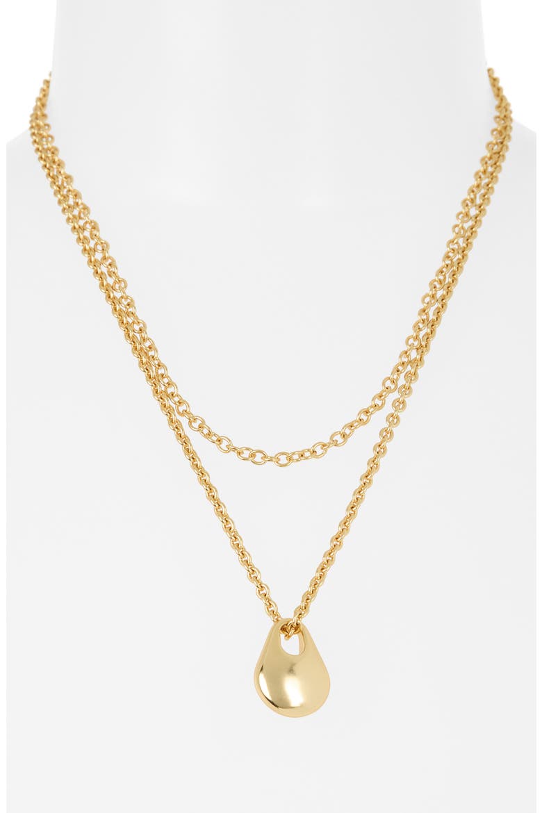Two-Pack Droplet Necklace Set, Alternate, color, VINTAGE GOLD