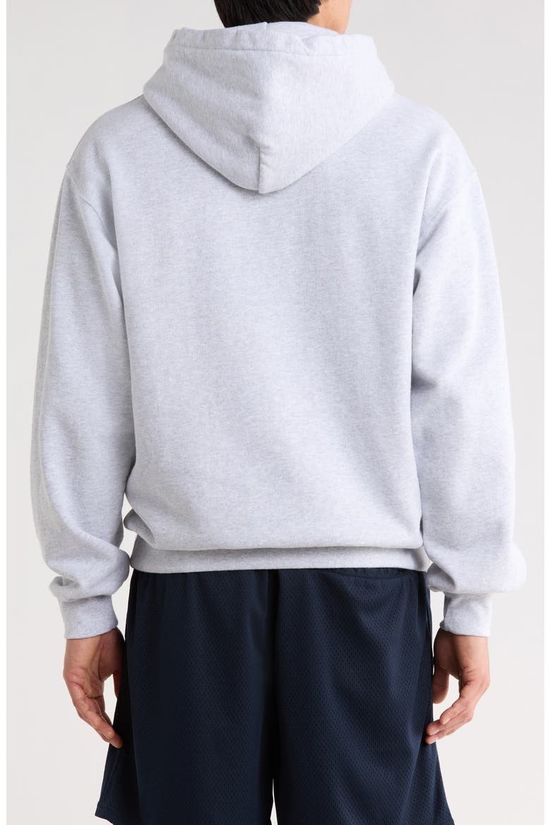 Mustang Athletics Pullover Hoodie, Alternate, color, HEATHER GREY