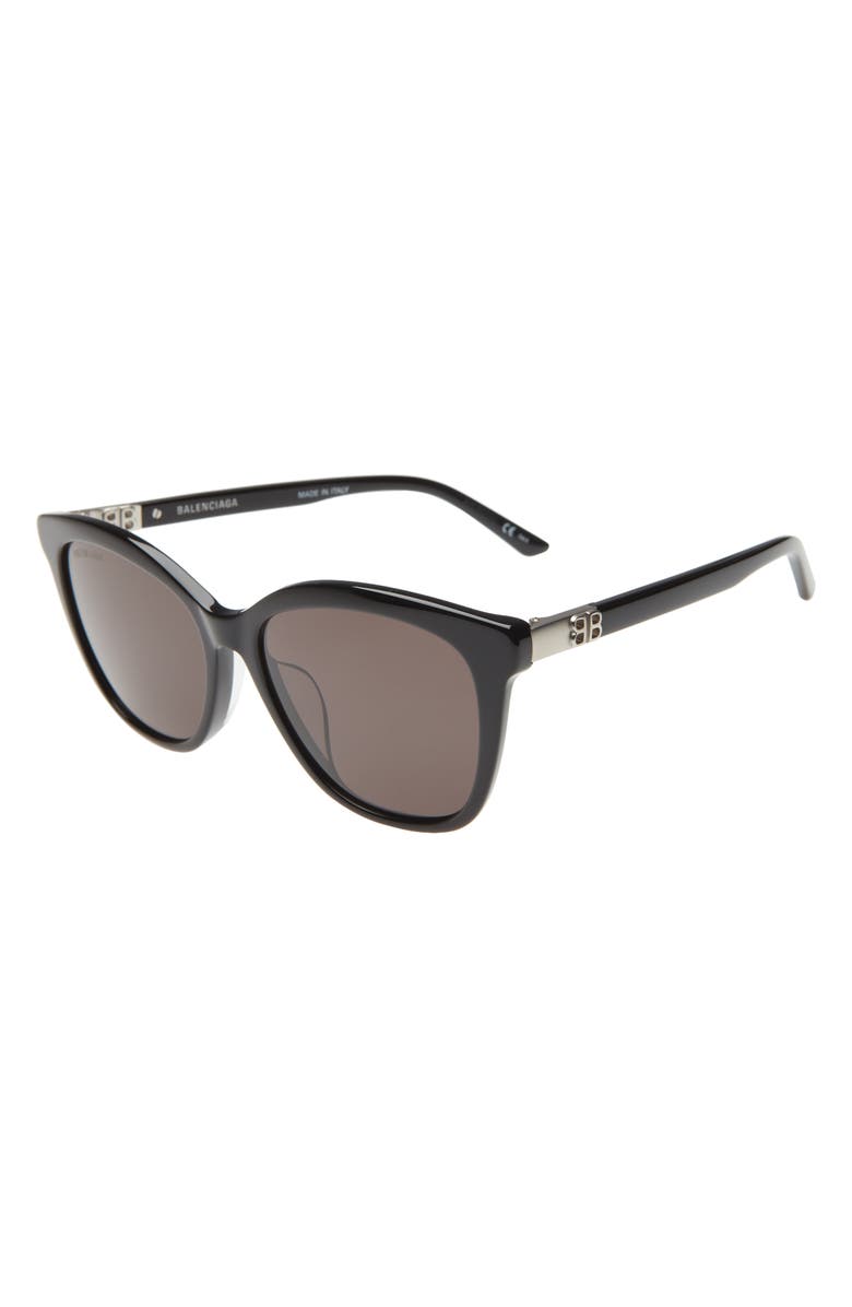Balenciaga 57mm Square Sunglasses, Alternate, color,