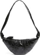 Lemaire Small Croissant Coated Cotton Crossbody Bag