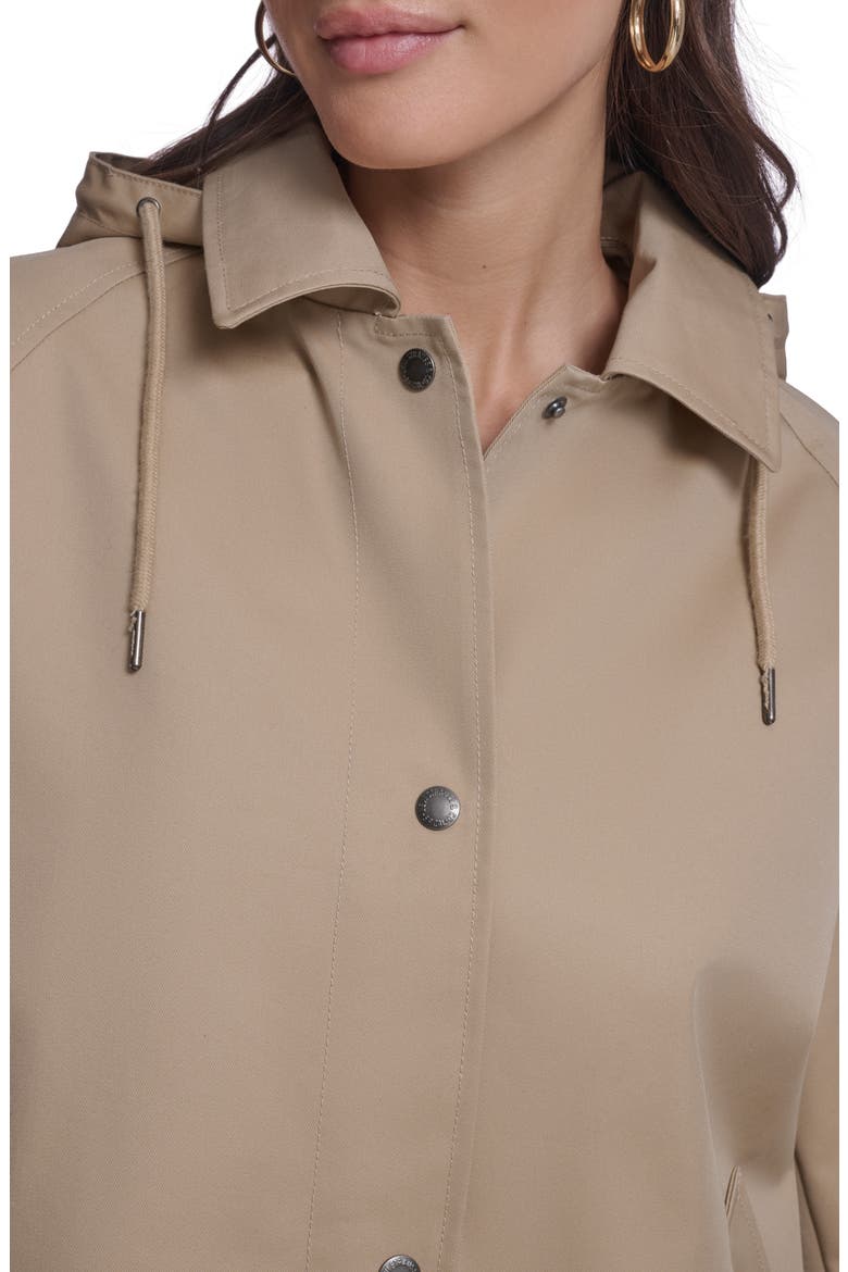 Relaxed Trench Coat, Alternate, color, KHAKI
