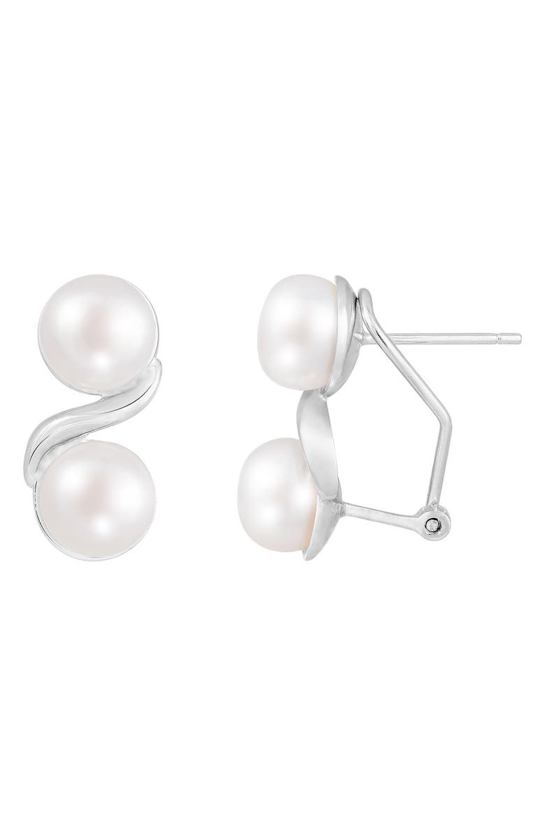 SPLENDID PEARLS Freshwater Pearl Stud Earrings, Alternate, color, 