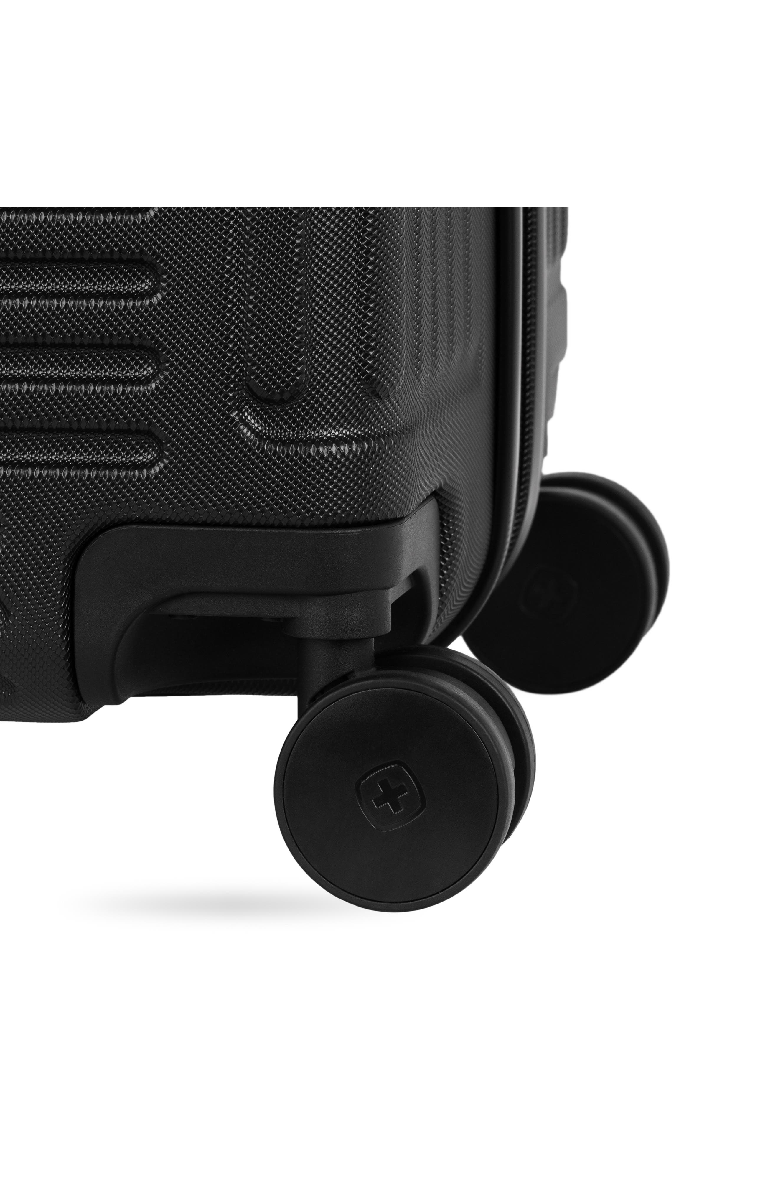 SWISSGEAR 28-Inch Hardside Spinner Luggage, Alternate, color, Black