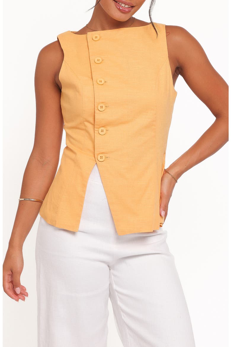 Kalyssa Asymmetric Vest, Main, color, MANGO