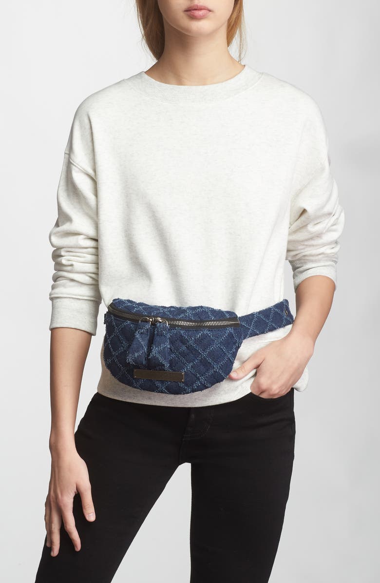 Kurt Geiger London Small Brixton Quilt Belt Bag, Alternate, color,