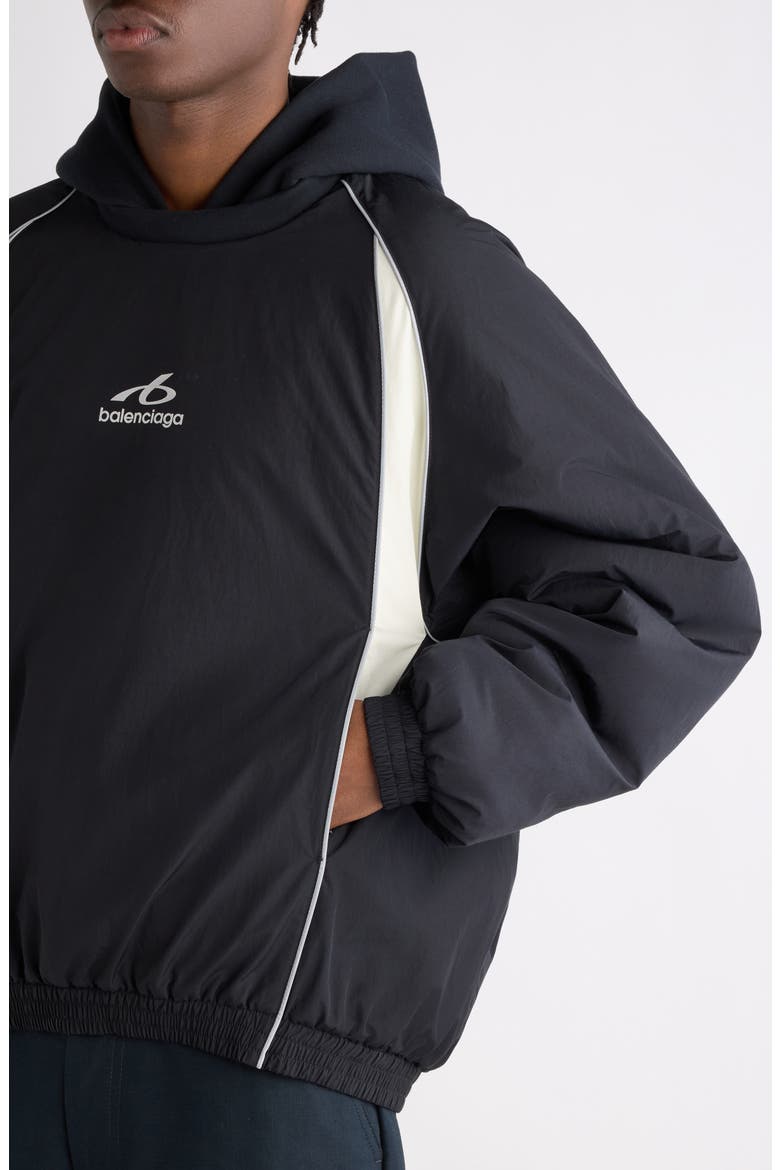 Hybrid Graphic Hoodie, Alternate, color, 1000 BLACK