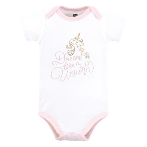 Hudson Baby Cotton Bodysuits 5-pack