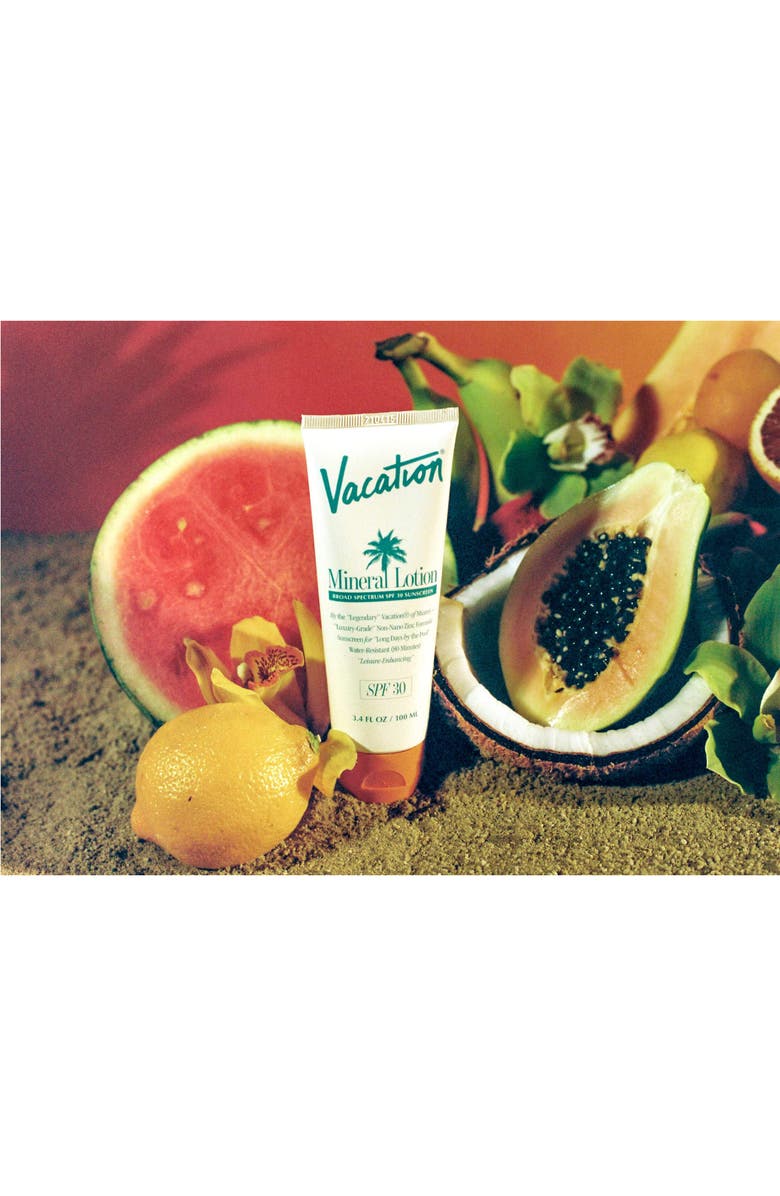Vacation Mineral Lotion SPF 30 Sunscreen, Alternate, color, 