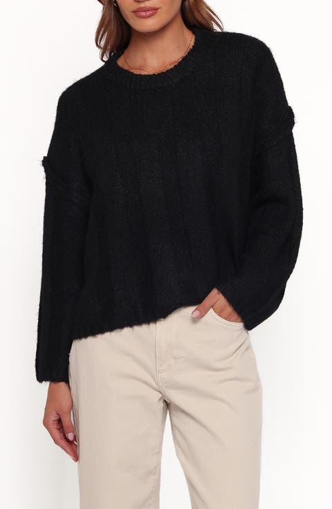 Mayven Boxy Wide Rib Sweater