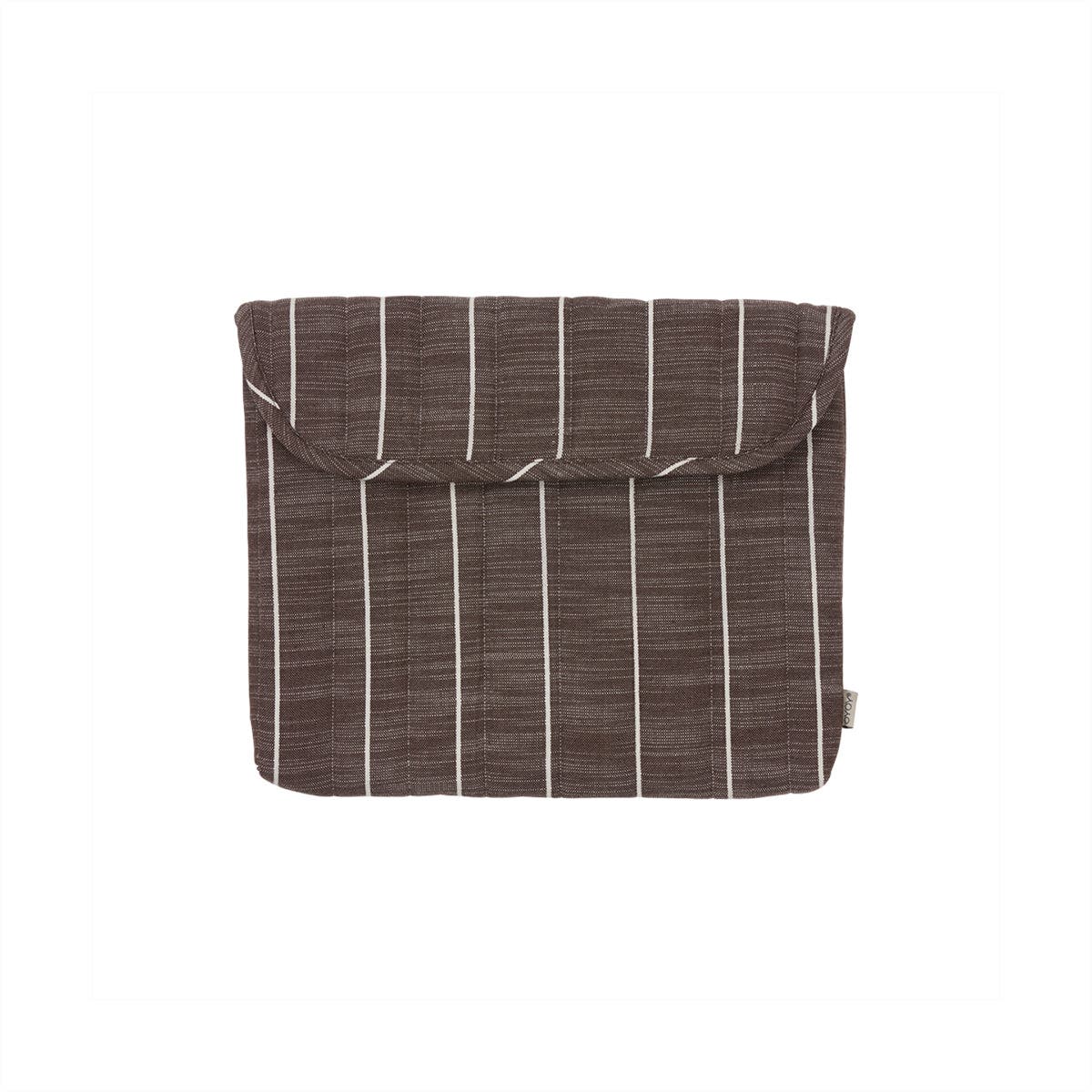 OYOY Futo Sleeve, Alternate, color, Brown/Offwhite