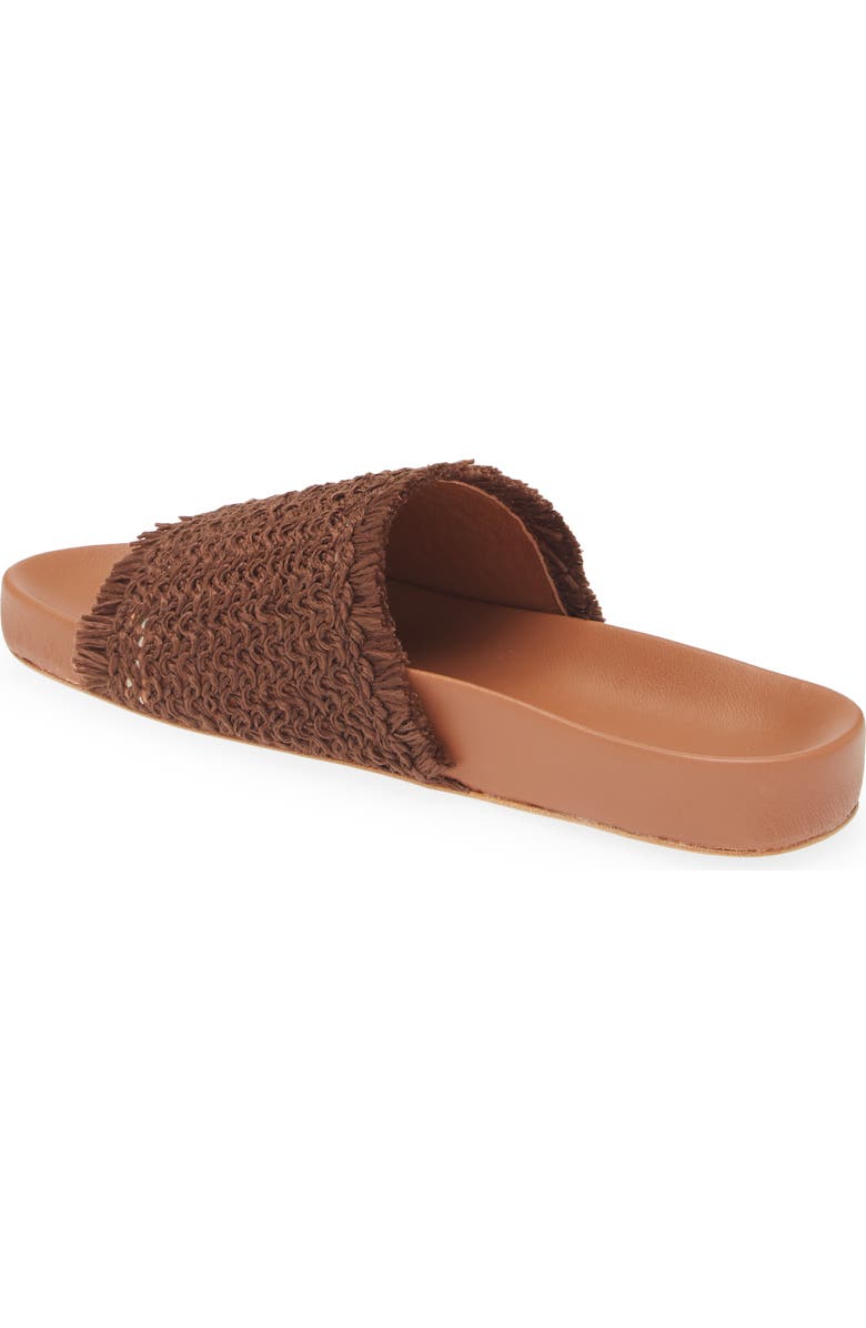 Chocolat Blu Dani Raffia Slide Sandal, Alternate, color,