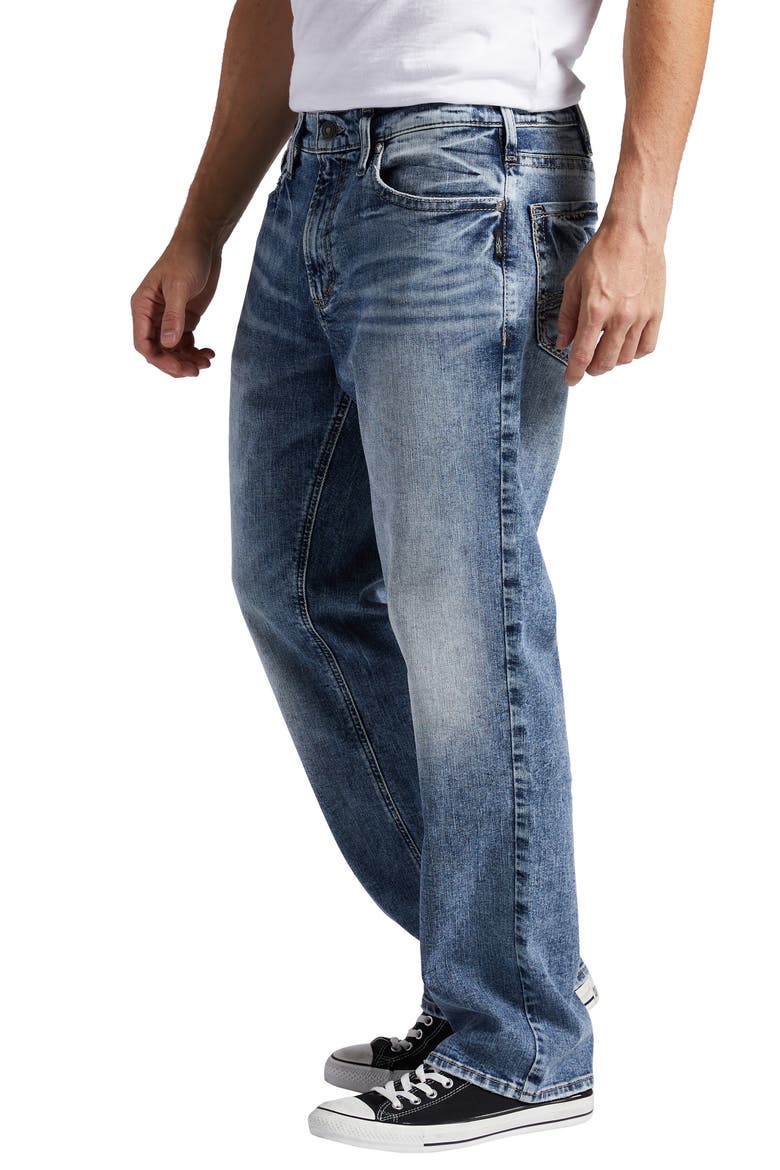 Grayson Classic Fit Straight Leg Jeans, Alternate, color, INDIGO